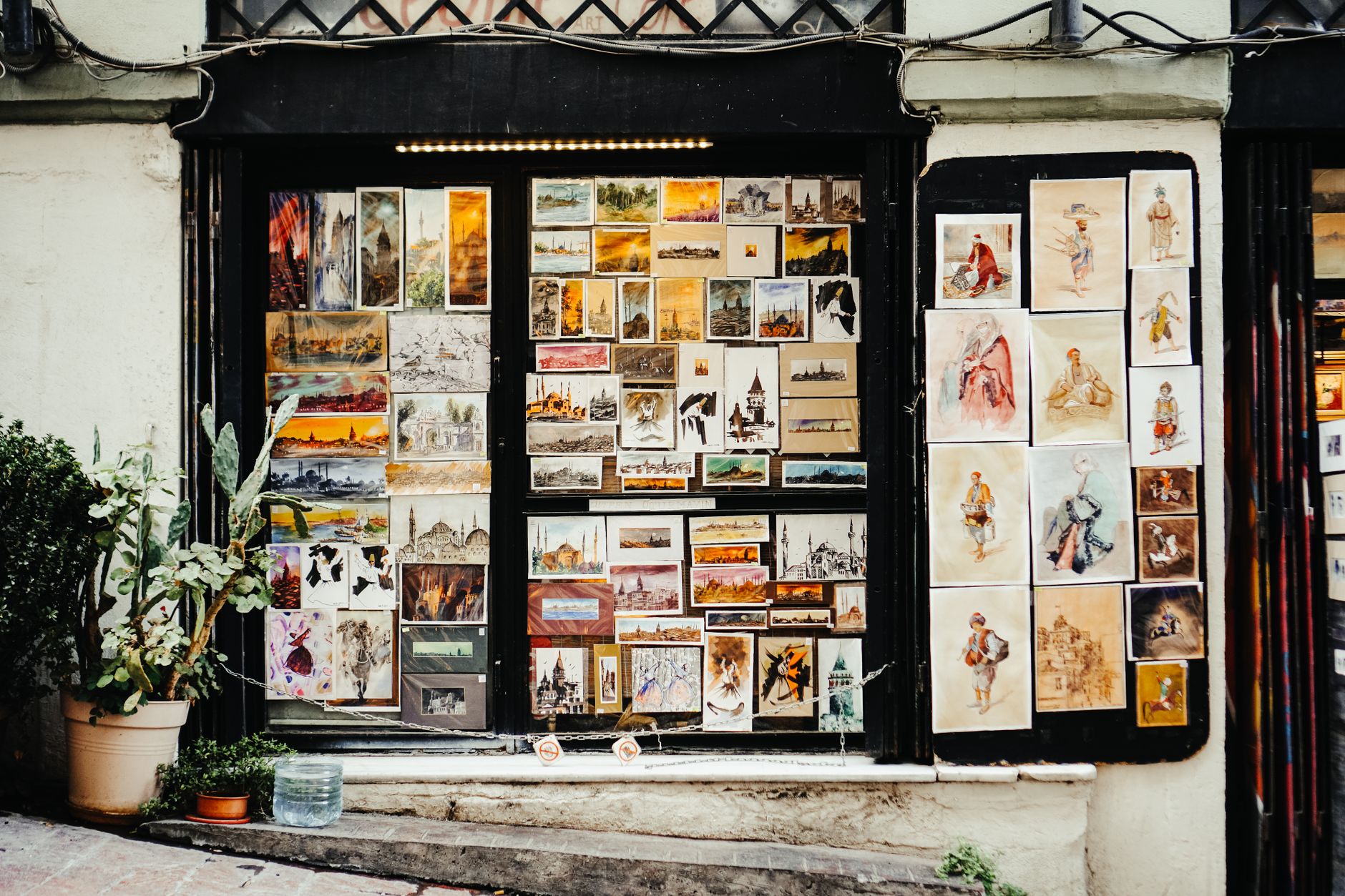 Travel photo exhibition prints